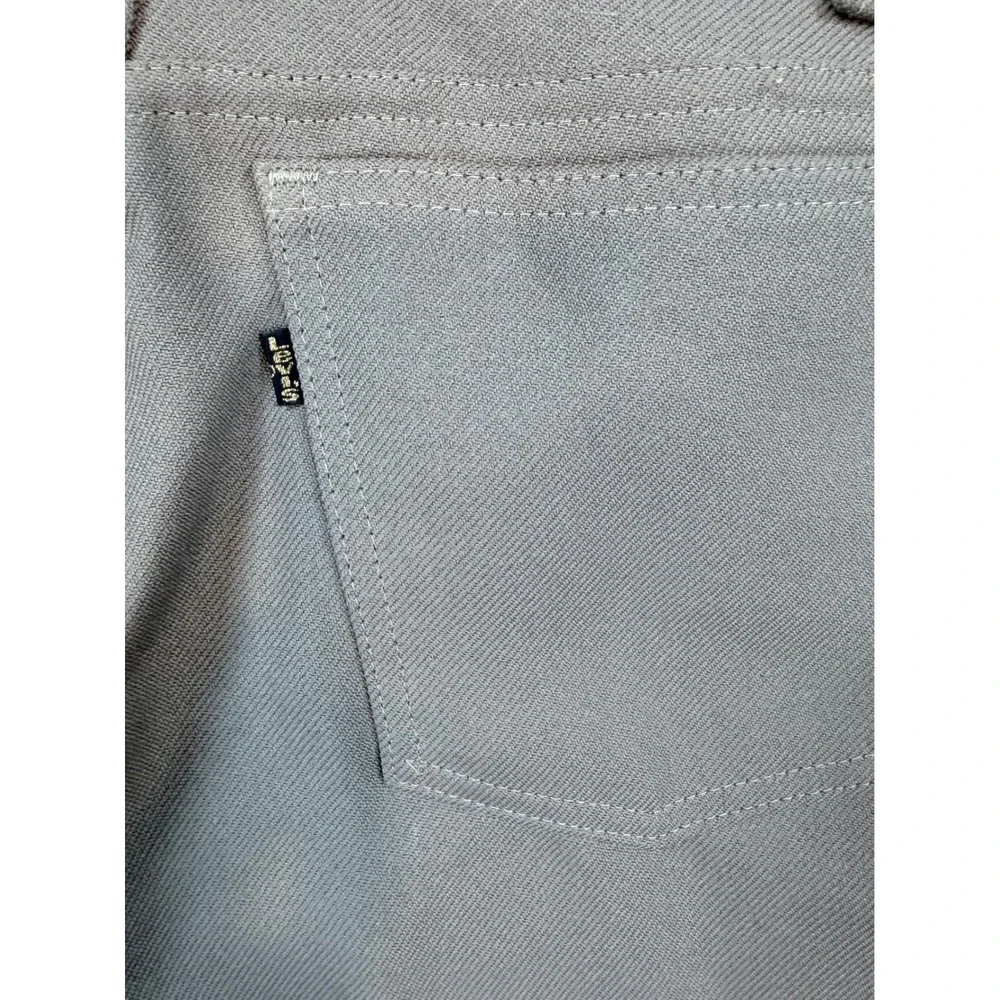 Vintage Levis 517 Sta-Prest Beige Action Slacks Made in USA 10517-6126 W32 L29